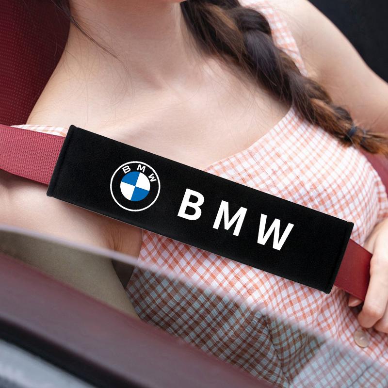 FNBA6 Car Seat Belt Cushion-Shoulder Pad for BMW Comfortable, Car interior stickers car accessories