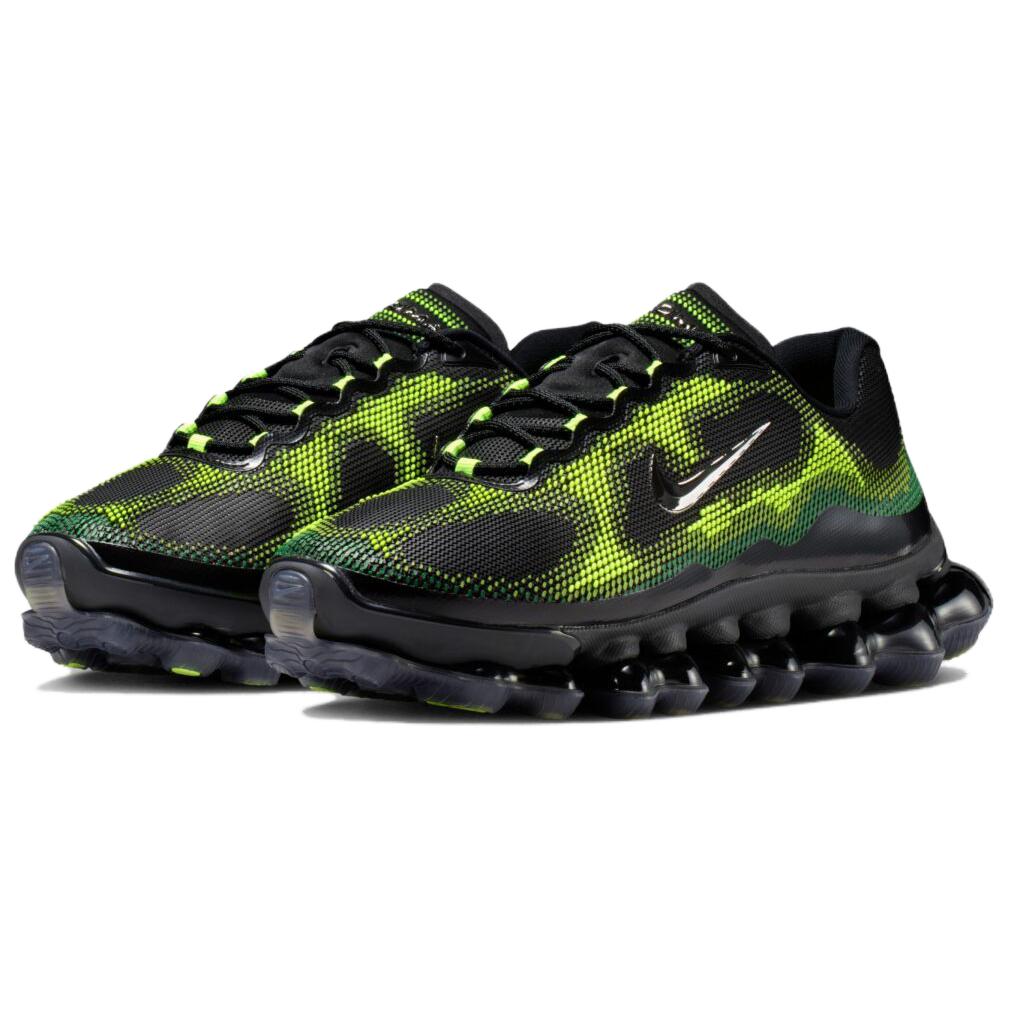 Nike AIR LIQUID MAX Удобные Беговые Кроссовки Мужские Черно-Зеленые IQ7634-001