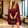 Women's Elegant Two-Piece Dress Set with Sleeveless Cami for Casual and Party Wear