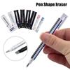 High Precision Mechanical Eraser Press Type Pencil Eraser Pen Shape Rubber  Manga Highlight