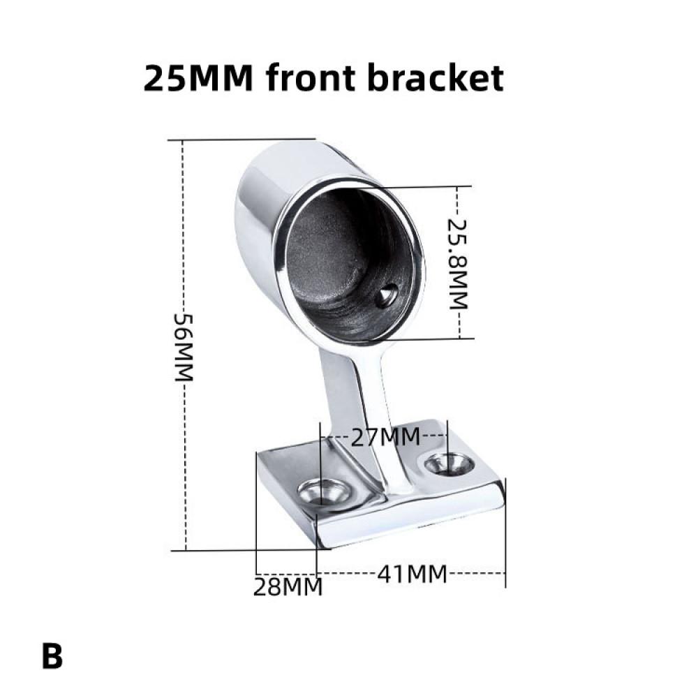 Поручень из нержавеющей стали 316, подъемный поручень на 60° для трубчатого наружного диаметра, морской лодки, яхты