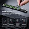 Car Temporary Parking Card Phone Number Plate Auto Luminous Parking License Numbers Can Be Hidden Car Accessories Interior