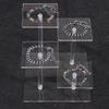 4 Layers Square Transparent Removable Acrylic Display Stand Holder Rack Kit Blind Box Display Stand Jewelry Holder Shelf