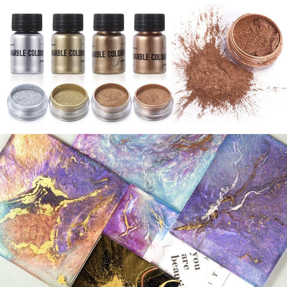 Resin Gold&Silver Powder Colorant Pearl Pigment Jewelry Making Accessories Resin Dye Resin Filler
