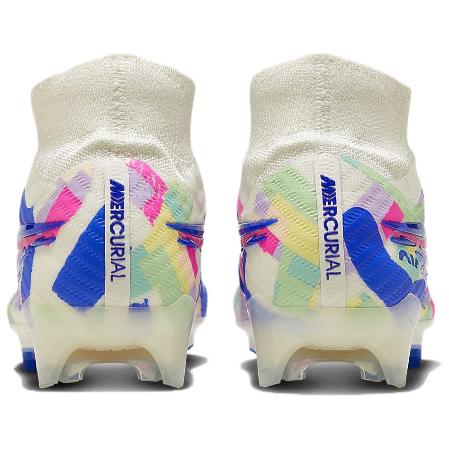 Nike Zoom Mercurial Superfly 9 Elite SE FG SoCal Pack Мужские кроссовки Cream Sail Racer-Blue FZ8372-100