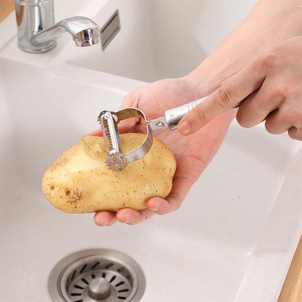 Professional Stainless Steel Cucumber Potato Carrot Vegetable Fruit Peeler Grater Slicer Cutter