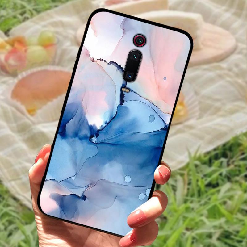 Для Xiaomi Mi 9T / Mi9T Pro Чехол Защитный 9 T 9T Силиконовый Мягкий Мраморный Черный Бампер Funda Coque для Xiaomi Redmi K20 Pro Защитный