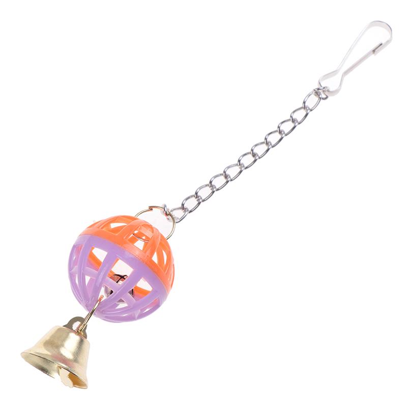 Попугай, птица, корелла, колокольчик, качели, шарик, подвесная клетка, игрушка, товары для домашних животных