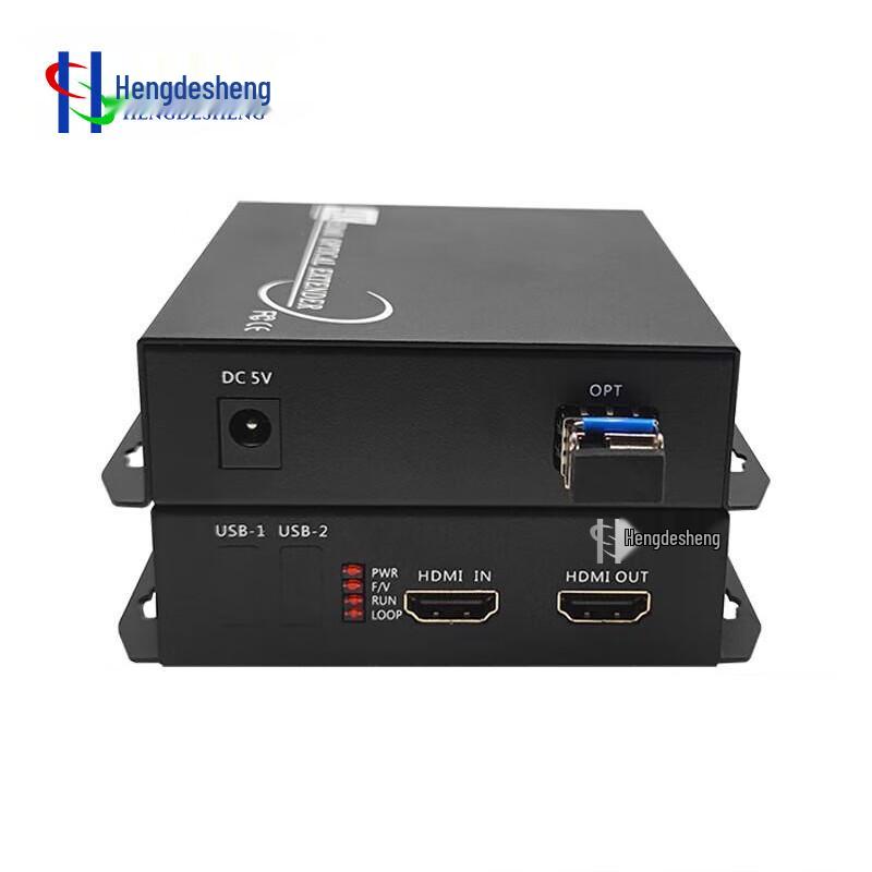 Hengdesheng 4K HDMI Оптоволоконный Приемопередатчик