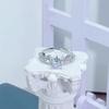Exquisite Light Luxury Micro-Inlaid Zir*****Pen Ring, Niche Design Sense, High Fashion Temperament, Super Flash Ring Woman