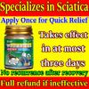 Herbal Sciatica Pain Cream - Sensitive Skin-Safe Relieves Buttock & Nerve Pain