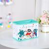 Cute Pajamas Crayon Shin Chan Shiro Striped Pattern Foldable Desktop Storage Box For Toys And Accessories