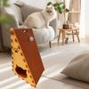 Cat House Bed Condo Indoor Cats Cave Enclosed Furniture Privacy Scratching Anti Slip