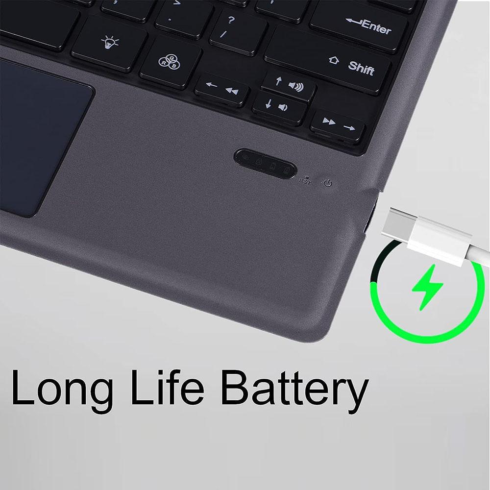 Wireless Bluetooth Keyboard Magnetic Type Cover Trackpad for Microsoft Surface
