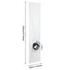 2M/3MAC Window Vent Kit Waterproof Air Conditioner Sealing Cloth Windproof Air Conditioning Baffle AC Window Seal