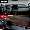 Для Toyota Corolla Cross XG10 2022 2023 гибридные чехлы на приборную панель автомобиля, избегайте легких накладок, солнцезащитный козырек, анти-УФ-ковры, нескользящие