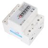Однофазный 4P LED DIN-рейка Электроэнергия Потребление Ваттметр Счетчик энергии DDM75S 10‑40A