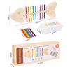 Wooden Montessori Color Matching Game Fish Stick for Toddlers Fine Motor Skills Training Puzzle Toy Early Education  Develop