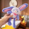 Мягкая игрушка «Кролик с выдвижными ушками» Кукла-кролик с выдвижными ушками Маленькая кукла-подвеска Кукла-марионетка