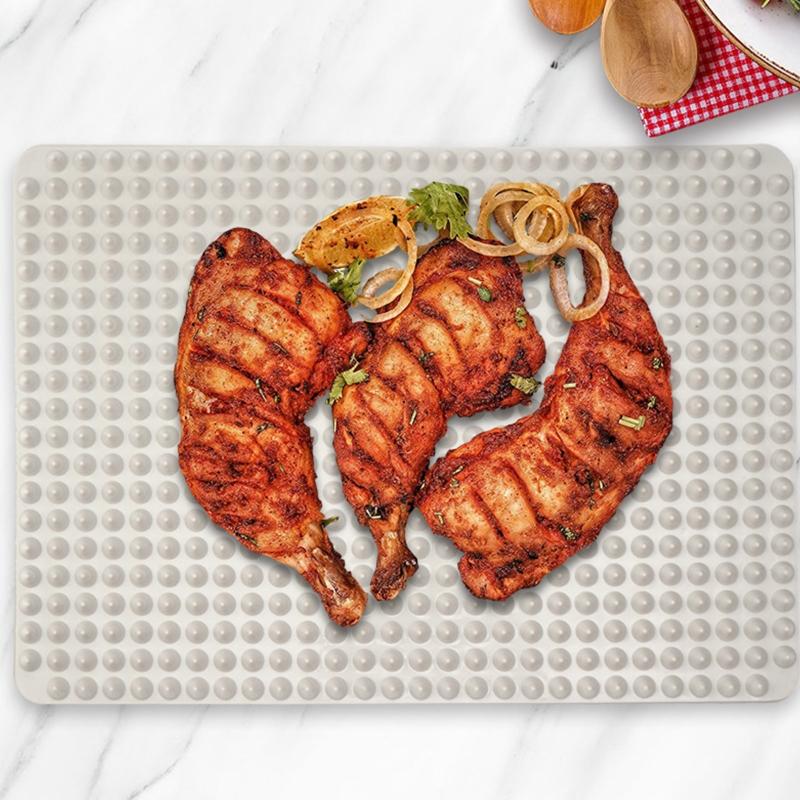 Силиконовый коврик для выпечки Пирамидальные листы Антипригарный коврик для выпечки Противень для приготовления, выпечки и жарки Можно мыть в посудомоечной машине