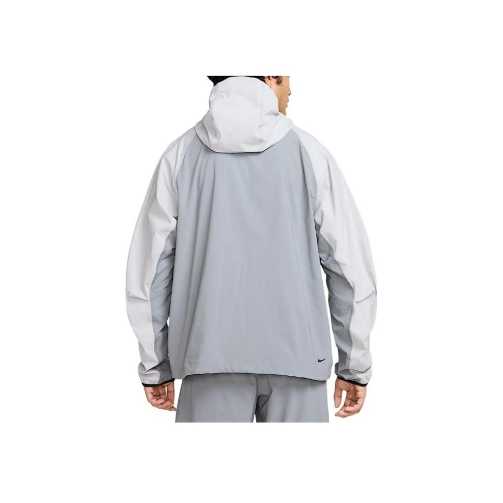 Nike Техническая серия Повседневная спортивная куртка с капюшоном Мужская куртка Холодно-серый Волчий серый HV6514-065