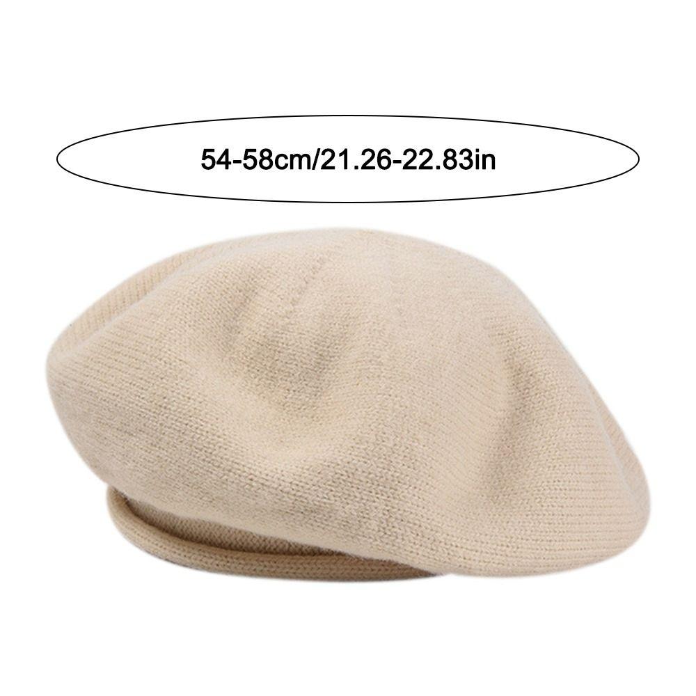 Универсальная восьмиугольная шапка Дышащая вязаная шапка Новые женские шапки газетчика