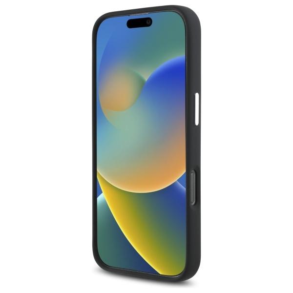 Mercedes Mehmp16X23Suttk Iphone 16 Pro   Max 6.9 Черный/Black Жесткий чехол Силиконовый Тональный логотип Magsafe