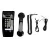 Retro Wall Mounted Telephone Classic Waterproof Corded Phone with Volume Control for Home Office Liv
