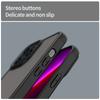 For iPhone 13 Pro Max Case Drop Proof Airbags Frosted Translucent PC+TPU Phone Back Cover