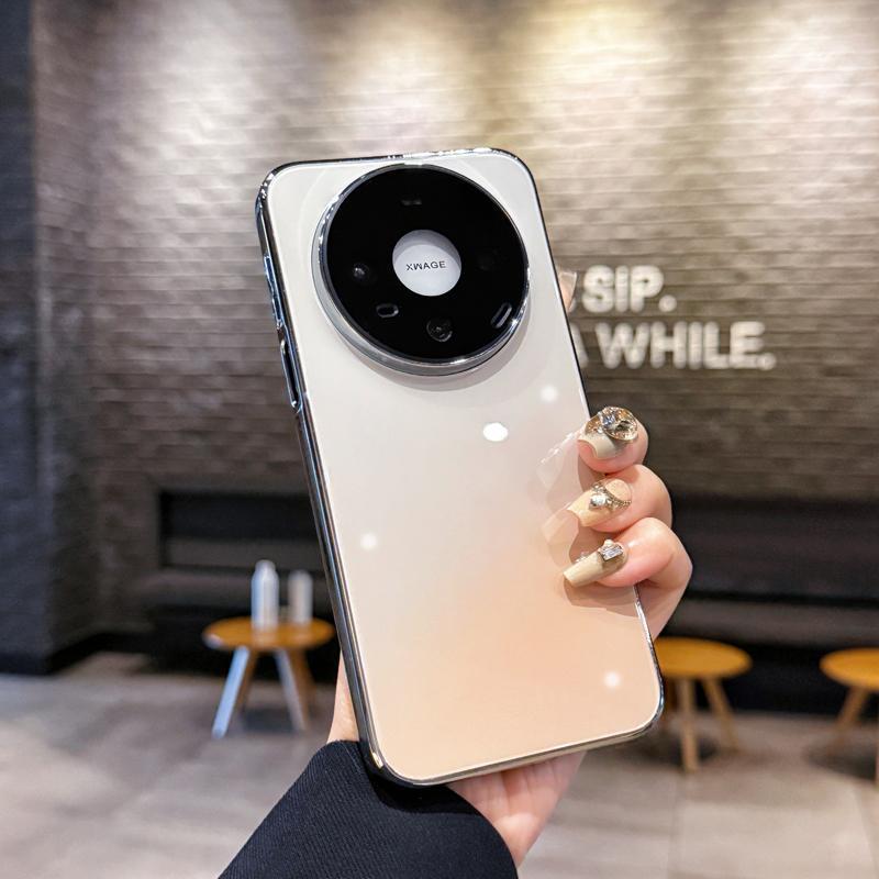 Применимо к чехлу для мобильного телефона Huawei Mate11 ProMax, стекло с градиентным изменением, всестороннее покрытие 11 линз, 11 противоударный чехол