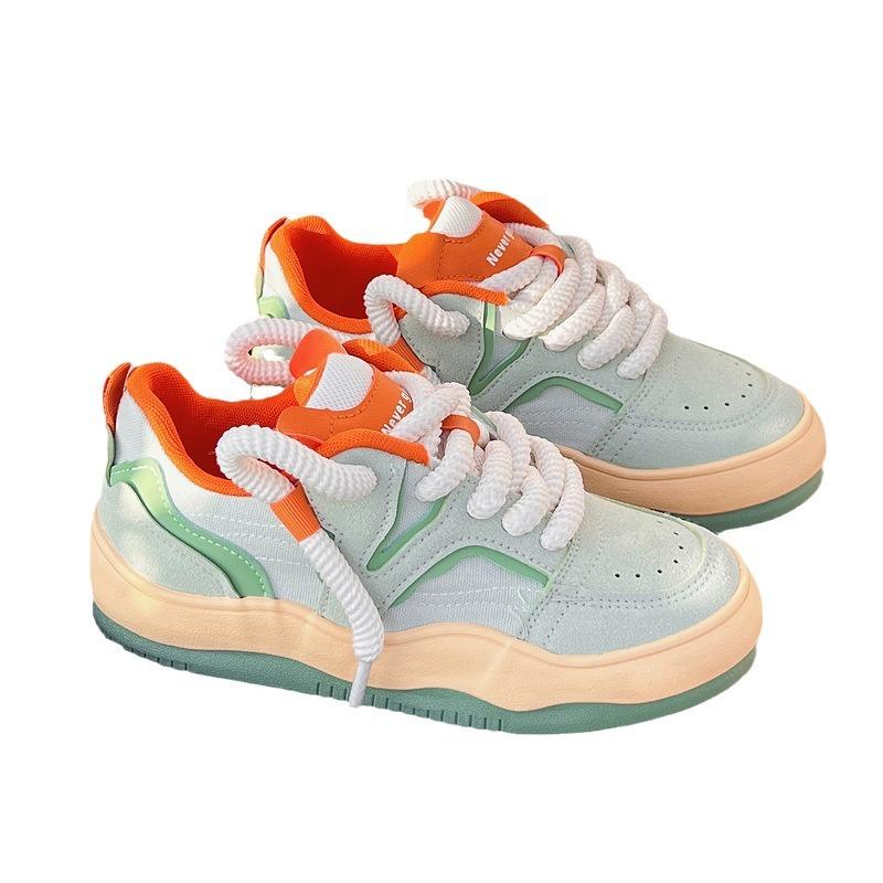 Little white shoes women's 2025 new summer niche original platform canvas shoes chic shoes versatile casual