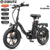 Electric Bicycle Foldable ESKUTE D100 250W Motor Top Speed 25Km/h 36V 13AH Range 70Km Load 120Kg