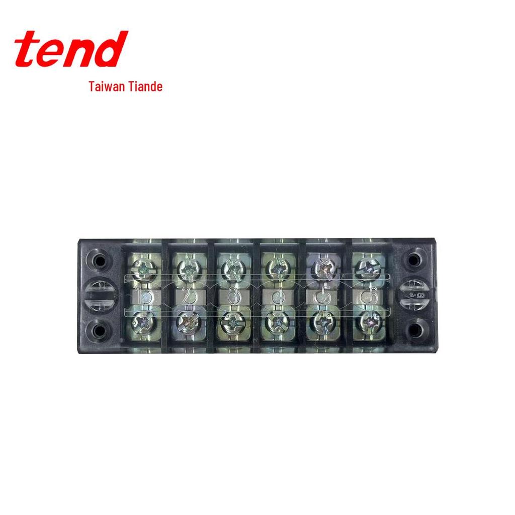TANDAR TB25-6 Terminal Block, 25A 250VAC/600V Max