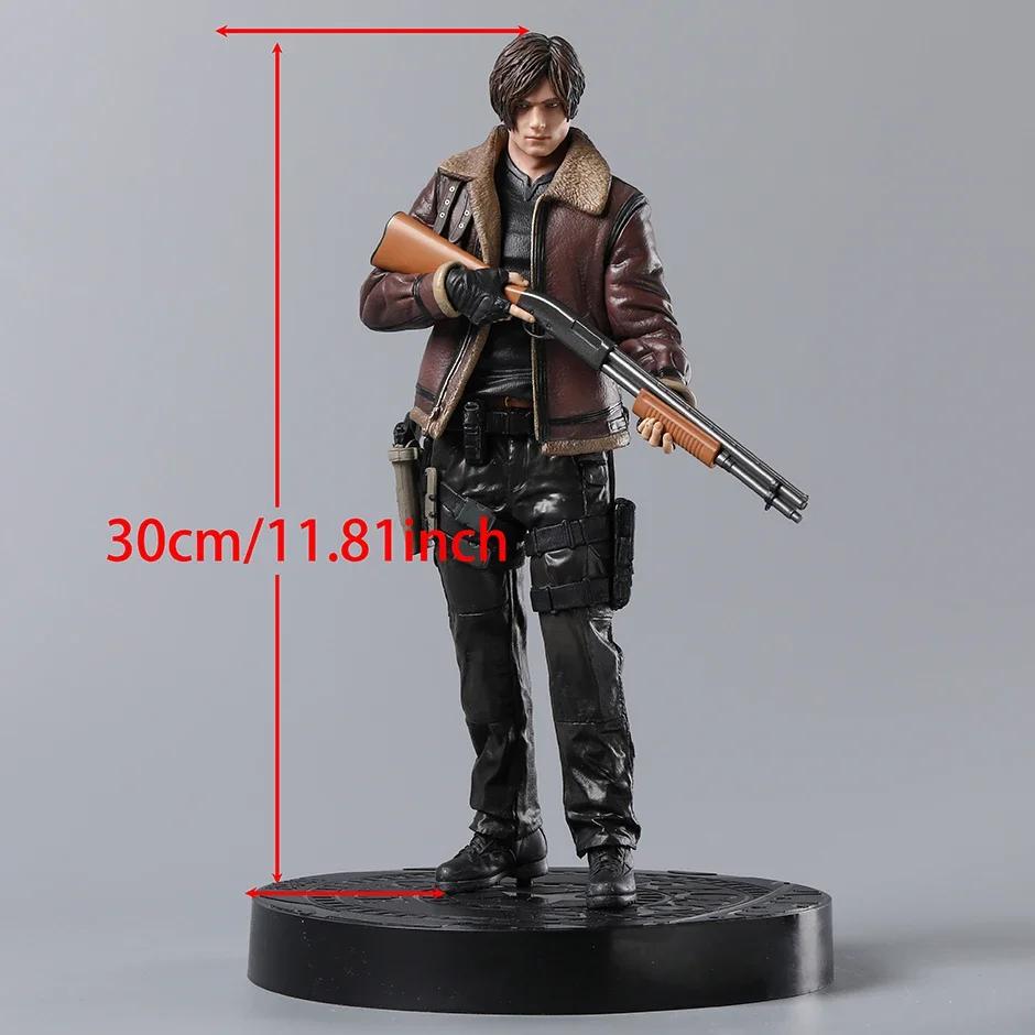 Movie Activity Character Leon S. Kennedy Figure Gk Statue Model Collection Toy Desktop Doll In Stock great for daily use
