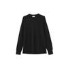 FW22 Solid Color Crew Neck Pullover Long Sleeve Sweatshirt Men Sweatshirt Black FM1155