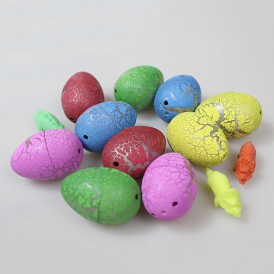 60Pcs Easter Dinosaur Egg Hatching Toy Kids Toddlers Boys Girls Dino Birth