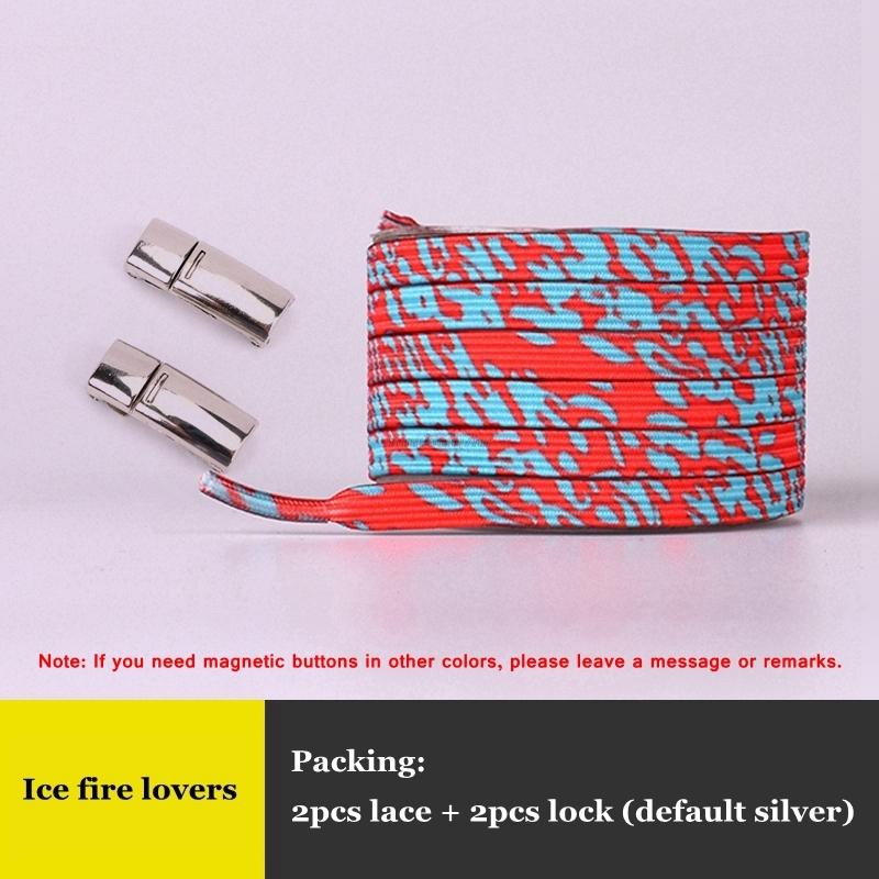 NO.8 новые радужные шнурки с магнитным замком, эластичные шнурки без завязок, кроссовки, шнурки для детей и взрослых, ленивые шнурки, один размер подходит для всей обуви