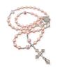 Магазин Nazareth Store, розовые жемчужные бусины, четки, белые цветочные бусины, ожерелье, чудесный медальон, крест, бархат и сумка…