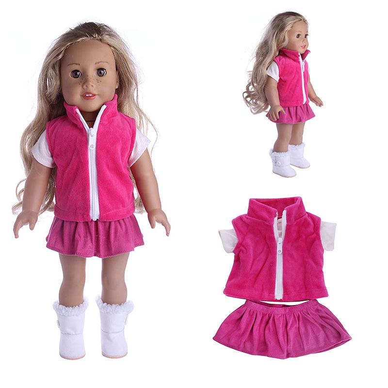 Набор из трех предметов одежды (куртка и аксессуары) для кук American Girl 18 дюймов
