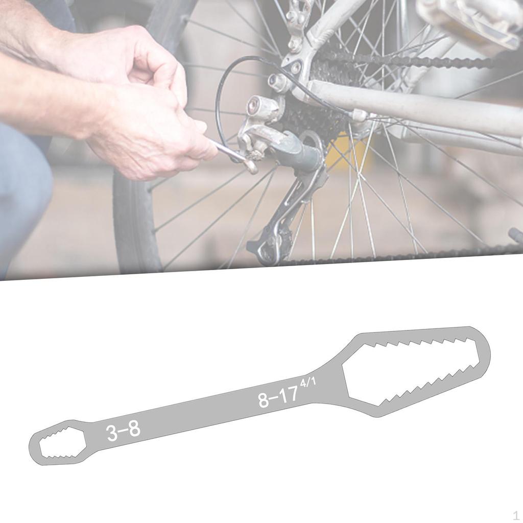 3-17 мм двухсторонний гаечный ключ из стали высокой твердости автоматические инструменты регулируемый универсальный