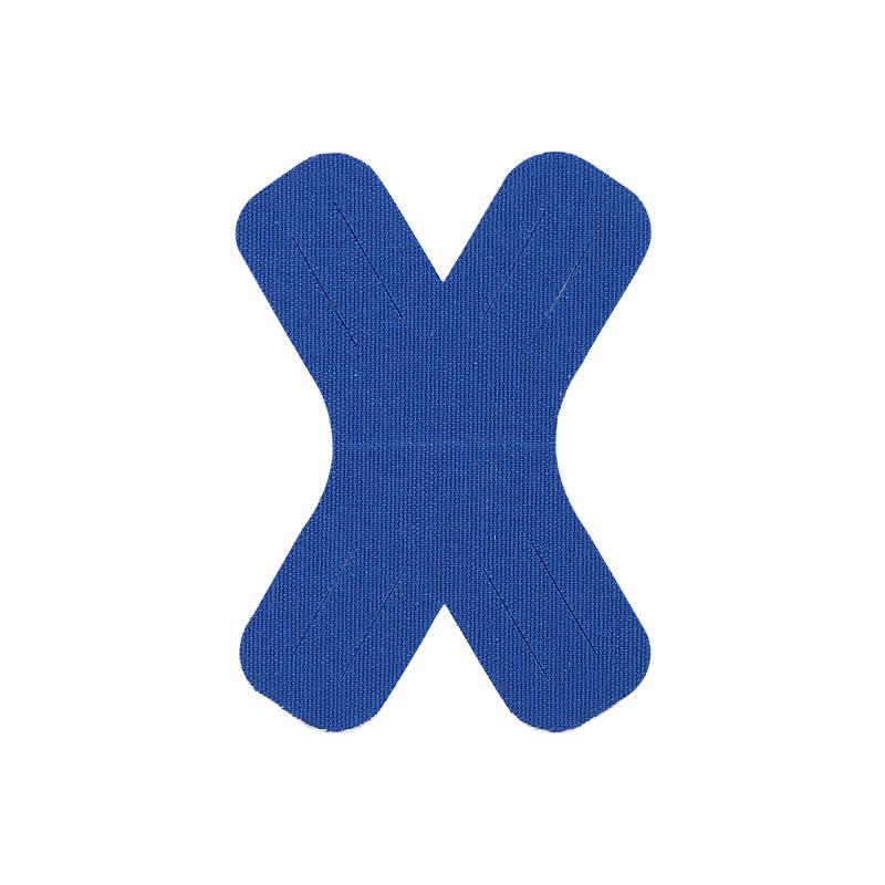 X-образный предварительно нарезанный кинезиотейп для баскетбола и фитнеса: Поддержка бедра, плеча и колена