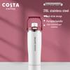 COSTA Изолированная спортивная бутылка для воды с трубочкой из нержавеющей стали 316