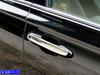 BRIGHTZ Finish Stainless Steel Door Handle for Toyota Crown Crossover TZSH35 AZSH35 TZSH AZSH H35 35 Crown Crossover Ultra-Mirror Covers, Half-Type,