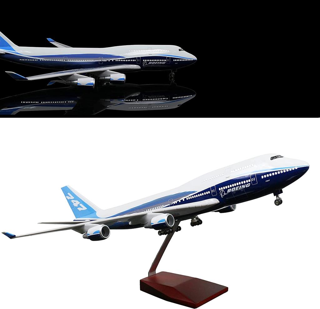Масштаб 1/160 50,5 см Самолет Airbus A380 Модель авиакомпании Air France со светодиодной подсветкой и колесами Литой пластик смола Самолет для коллекции