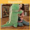 Adorable Dinosaur Stuffed Toy Plush Doll For Girls Comforting Home Decor Pillow