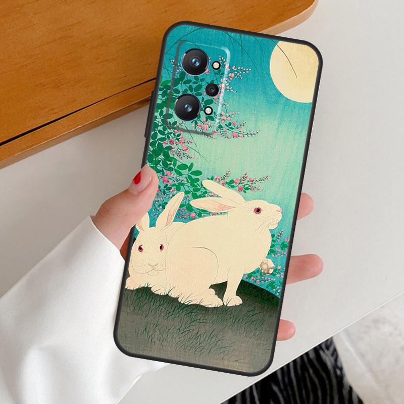 Японский стиль Арт Япония Для Realme C53 C51 C55 C67 C30 C31 C33 C35 C21Y C25s GT5 9 10 11 12 Pro Plus GT Neo 6 Чехол