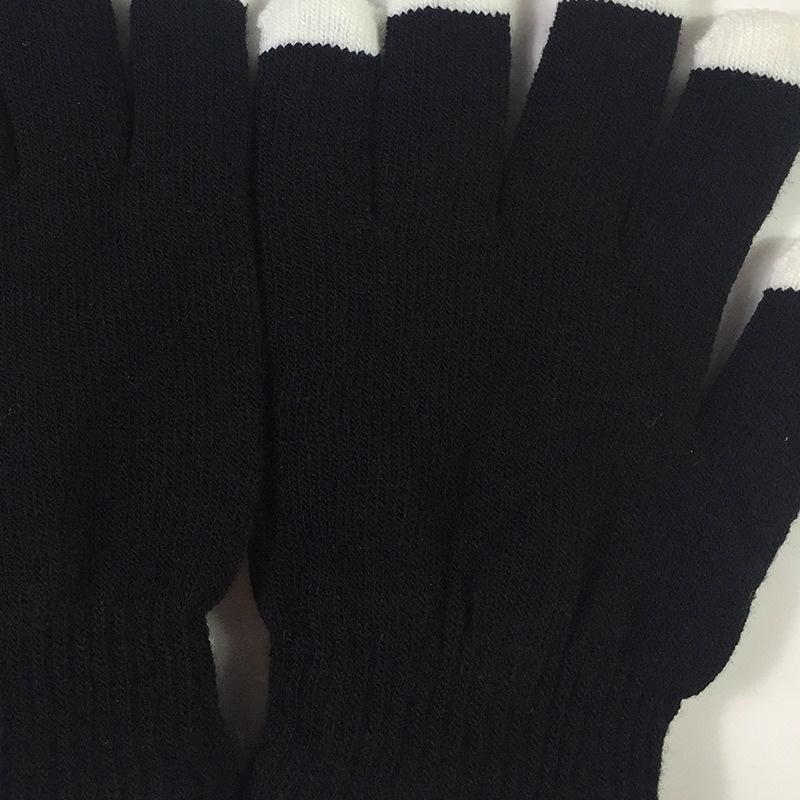 1 пара светодиодных мигающих волшебных перчаток красочные светящиеся перчатки для детей и взрослых