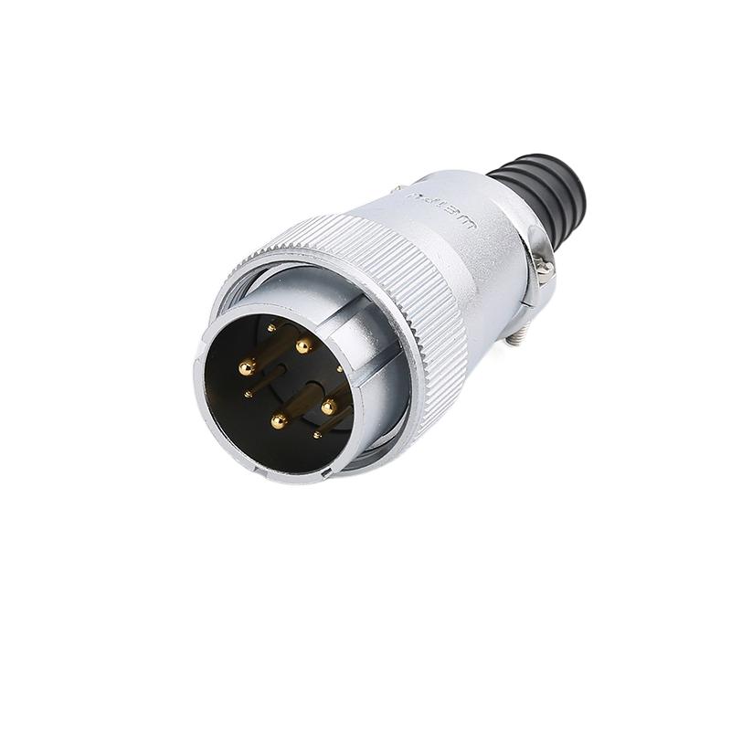 WEIPU WS32 TQ+ZG Waterproof Connector Screw Type Metal Aviation Panel Connectors Male Plug Female Socket 4 6 8 10 12 13 19 Pin