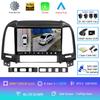 Автомагнитола Android 14 для Hyundai Santa Fe 2 2006 2007 2008 2009 2010 2011 2012 Мультимедийный плеер GPS-навигация Видеоплеер