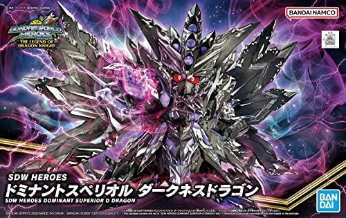 BANDAI SPIRITS SDW HEROES Доминирующий Превосходный Дракон Тьмы Цветная Пластиковая Модель